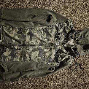 Small camo jacket.